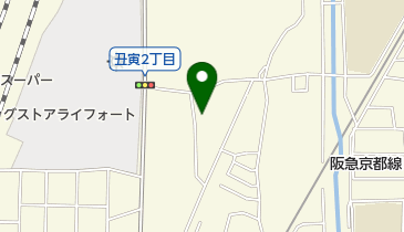 城北自動車の地図画像