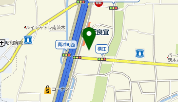 トヨタカローラ新大阪株式会社 中環茨木店の地図画像