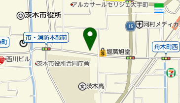 写真どうらく館・こめ季の地図画像