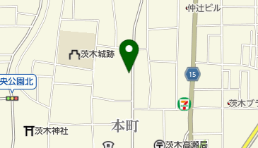 奥田整体院の地図画像