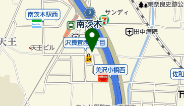 なかはら整骨院の地図画像