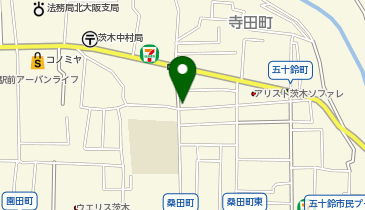 平岡表具店の地図画像