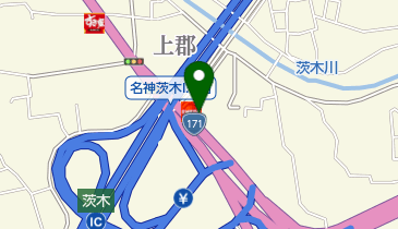 株式会社新東塗料商会茨木店の地図画像