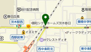 メルヘン美容室の地図画像