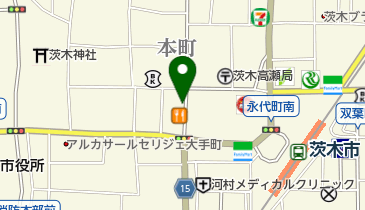 ピュア 元町店の地図画像