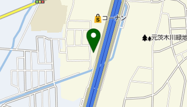 茨木観魚園の地図画像