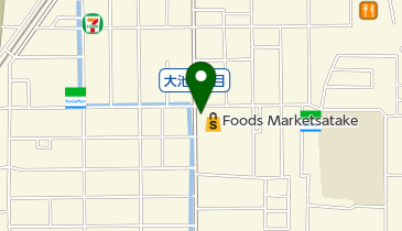 ランチハウス 大池店の地図画像