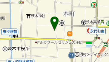 山口紅葉堂北店の地図画像