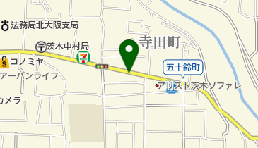 かきわき理容の地図画像