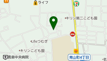 芦塚治療院の地図画像