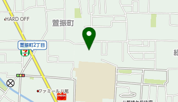 八尾市立 緑ケ丘コミュニティセンターの地図画像