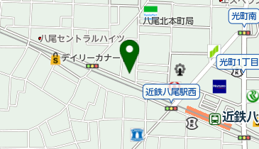 漆原ダンス教室の地図画像