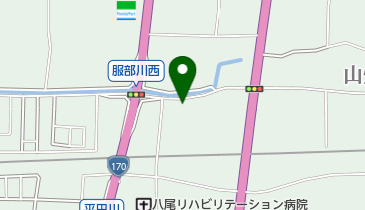 彰英自動車の地図画像