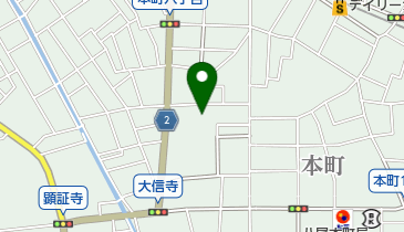 八尾天満宮の地図画像