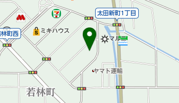 浜田食品工業株式会社の地図画像