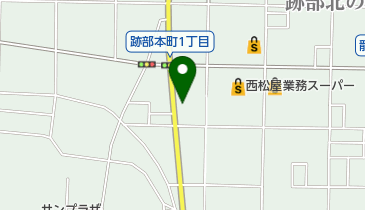 北尾鍼灸整骨院の地図画像