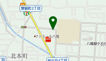 阿部文具店の地図画像