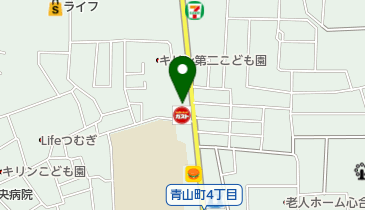 ペットサロンデュークの地図画像