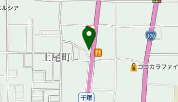 ペットのお店パートナーの地図画像