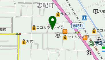 マルイチ洋品店の地図画像