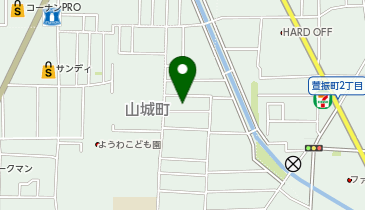 豊温泉の地図画像