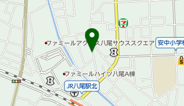 キシダ理髪館の地図画像