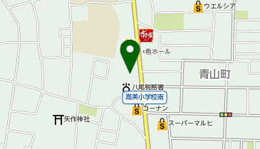 プラージュ八尾店の地図画像