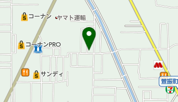 ヘアーサロン山本の地図画像