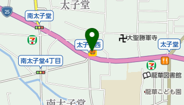 ピザハット八尾店の地図画像