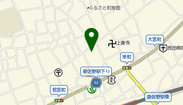 キタウラベビーの地図画像
