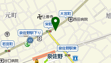 金光教佐野教会の地図画像