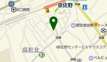 新川呉服店の地図画像