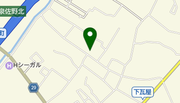 西方寺の地図画像