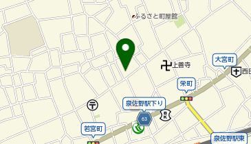 レギーナ内原泉佐野店の地図画像