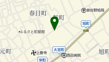 松下美容院の地図画像