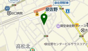 株式会社サンリンハウス泉佐野店の地図画像