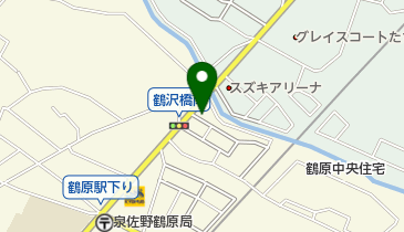 フレンド理容の地図画像