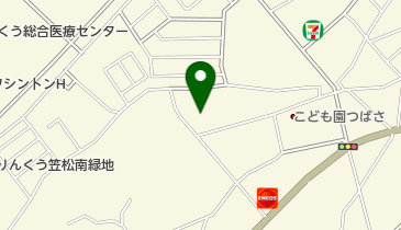 ヘアーサロンウラベの地図画像