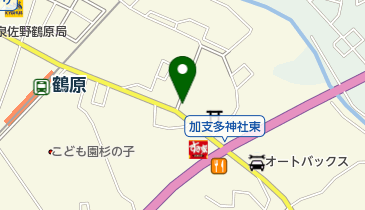 ヘアーサロン・オオトミの地図画像