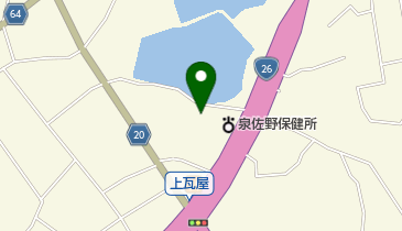 大阪府健康医療部食の安全推進課泉佐野分室の地図画像