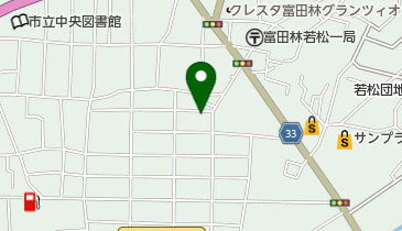 北福商店の地図画像