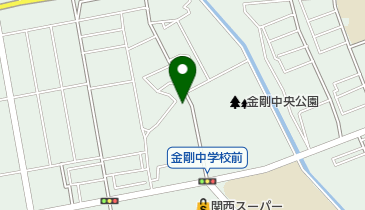 富田林市立 金剛老人いこいの家福寿荘の地図画像