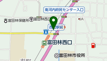 北野洋品店の地図画像