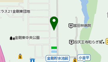 マルシン金剛店の地図画像