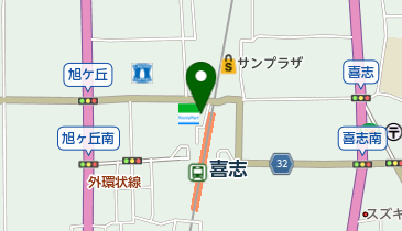 ウィズ美容室の地図画像