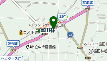美容室ひまわりの地図画像