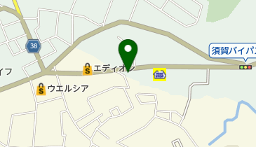 HAUNT須賀店の地図画像