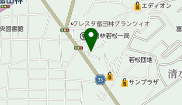 よねだ弁当の地図画像