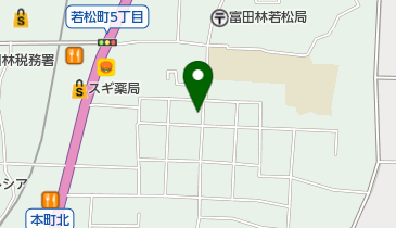 きしもと進物の地図画像