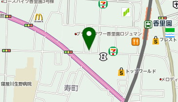 京阪クイックマッサージの地図画像